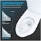 Toto EP Wall-Hung 0.9 / 1.28 GPF Dual Flush Elongated Toilet with Washlet+ S7A Bidet Seat CWT4284736CMFGA#MS - alternate 4